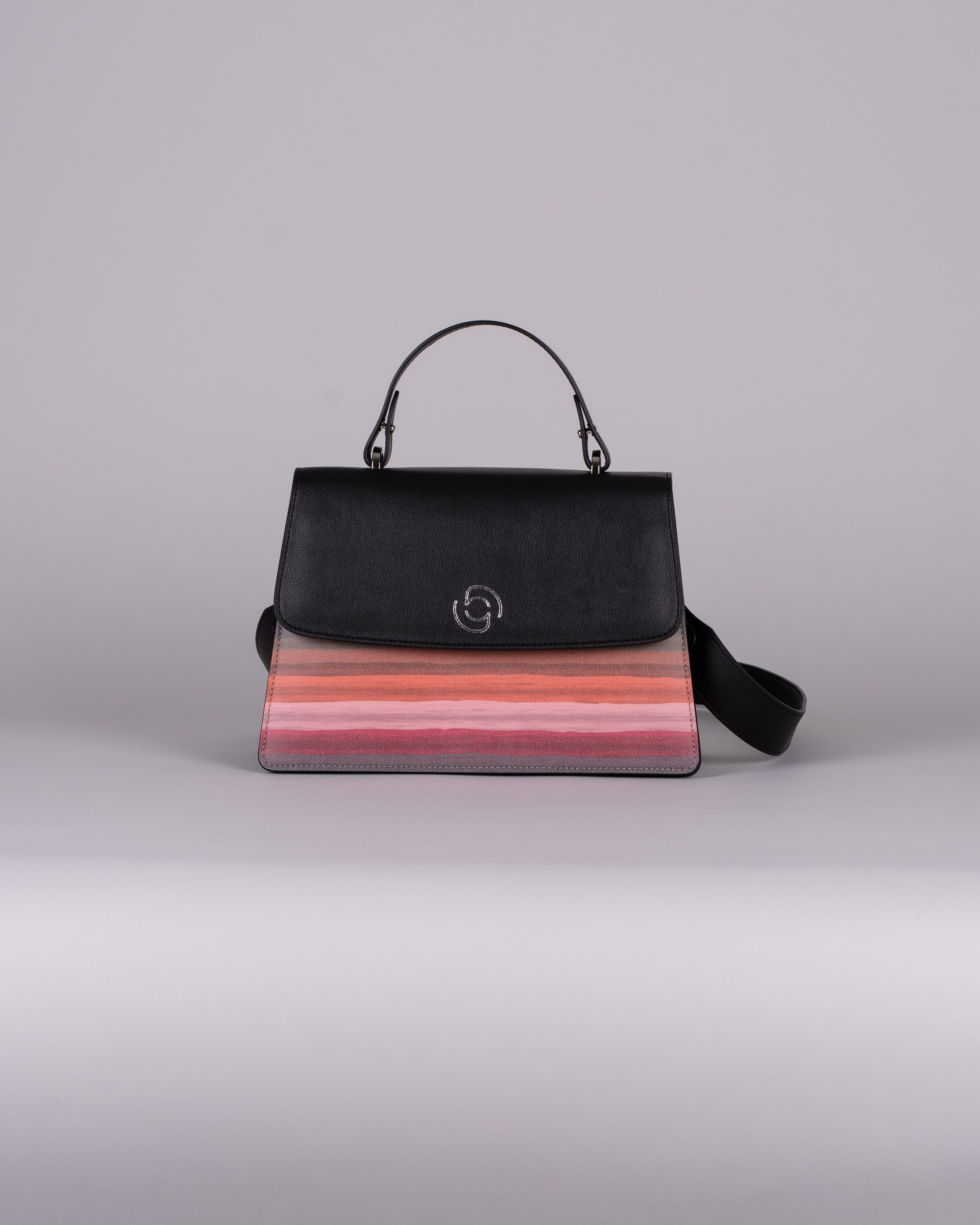 handbag set - black stripes limited edition 2