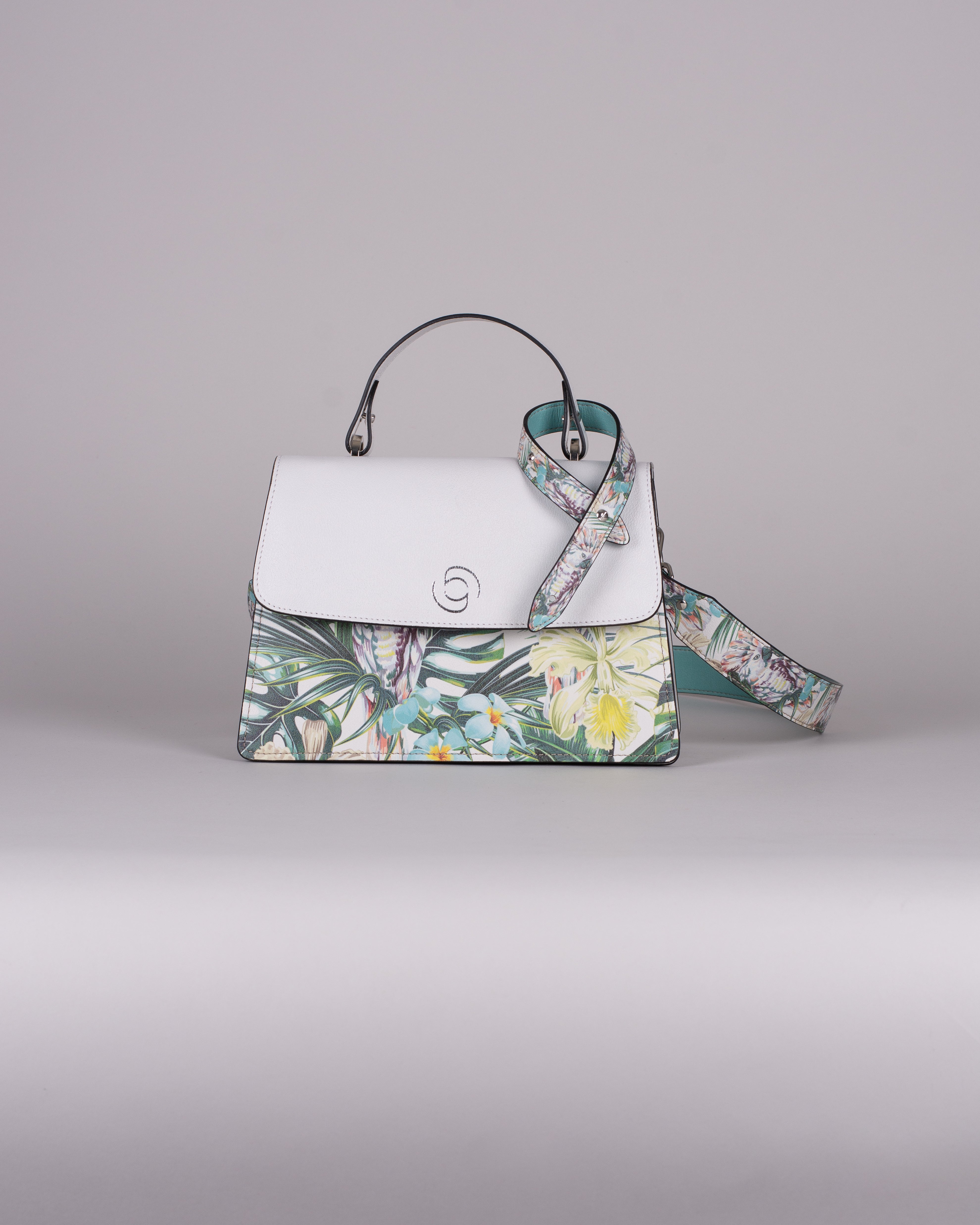 handbag set - white kakadu